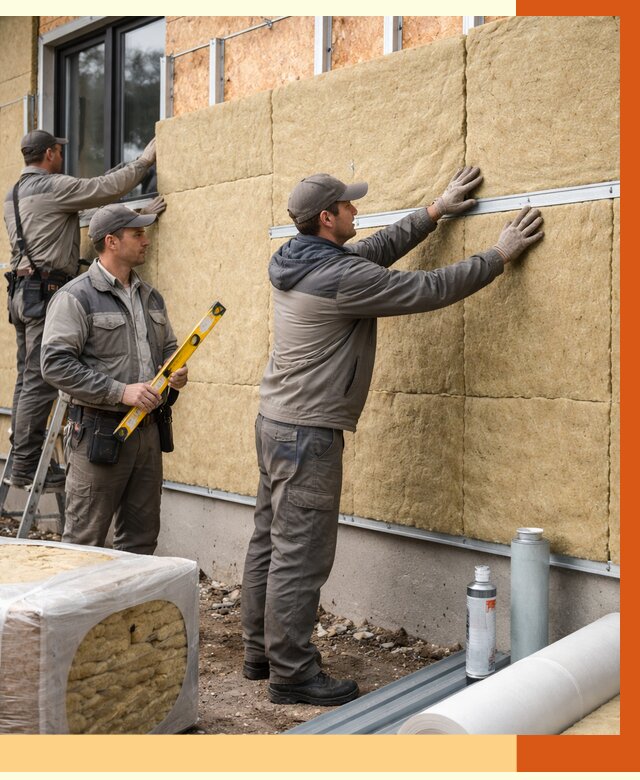 Утепление дома из SIP панелей в Еманжелинске от 6368 руб./м² под ключ | ТепломастерМнж