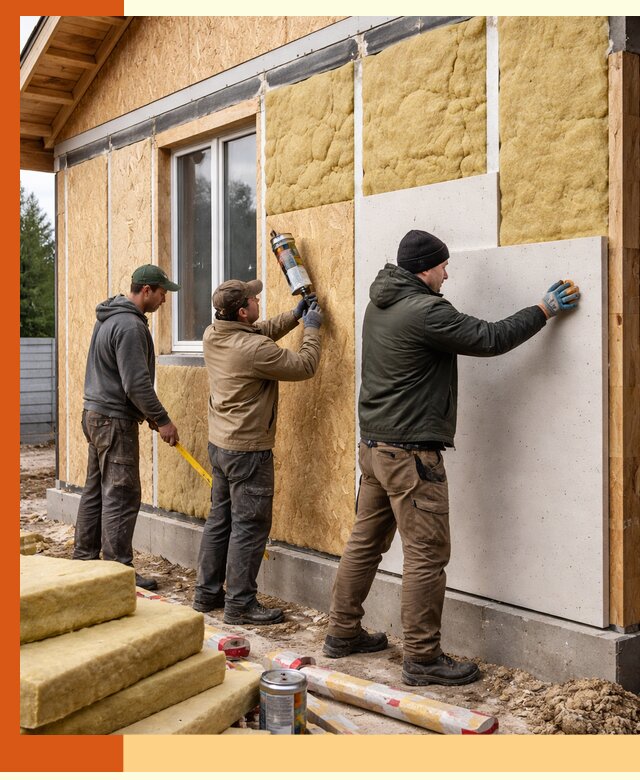 Профессиональное утепление дома из SIP-панелей в Еманжелинске