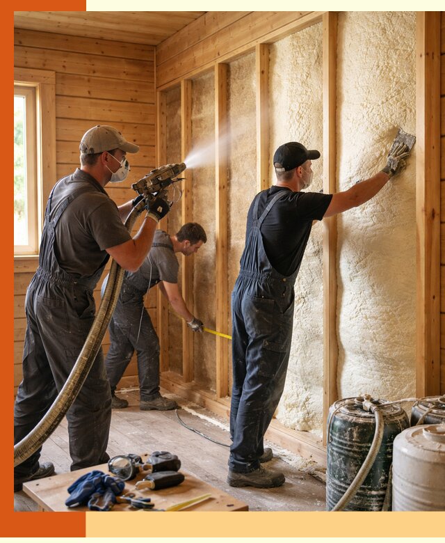 Утепление бани пенополиуретаном (ППУ) в Еманжелинске