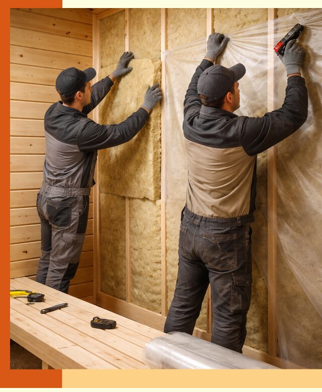 Профессиональное утепление сауны в Еманжелинске с гарантиями качества