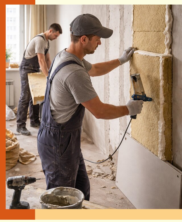 Утепление стен изнутри в Еманжелинске — качественно и эффективно