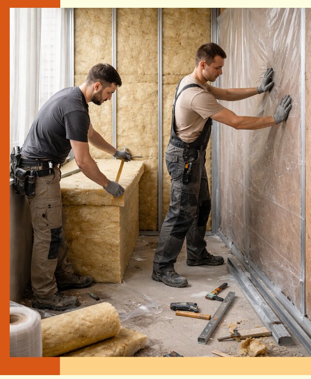 Профессиональное утепление лоджии в Еманжелинске эффективно и надежно