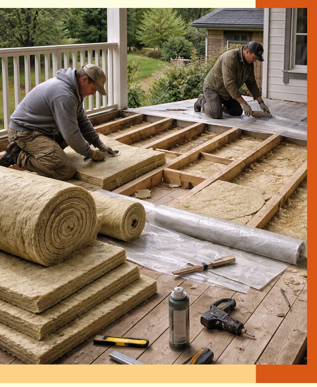 Утепление террасы в Еманжелинске от 4314 руб./м2 — утеплить террасу под ключ | ТепломастерМнж