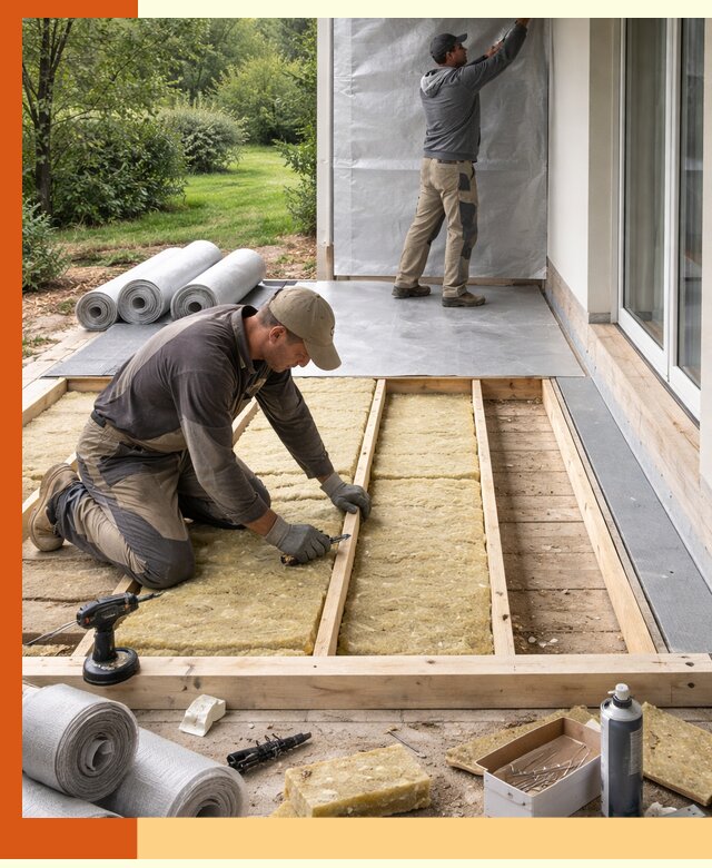 Утепление террасы в Еманжелинске — тепло и защита круглогодично