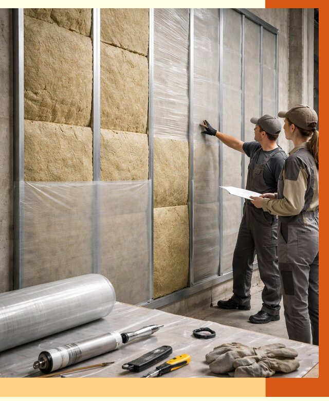 Утепление склада химсырья в Еманжелинске от 4622 руб. под ключ | ТепломастерМнж