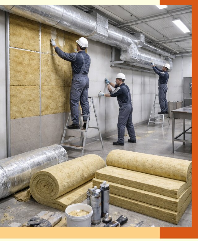 Утепление пищевого цеха в Еманжелинске от 12839 руб./м² — комплексно под ключ | ТепломастерМнж