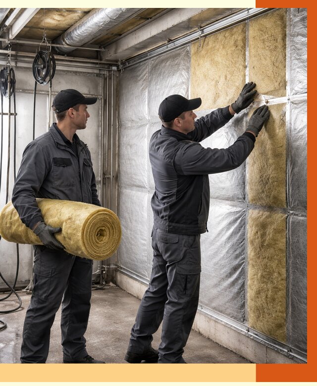 Утепление автомойки в Еманжелинске от 8730 руб./м2 — комплексное утепление под ключ | ТепломастерМнж