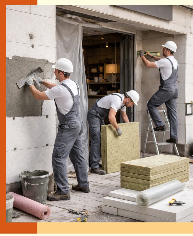 Утепление кафе в Еманжелинске: профессиональная теплоизоляция и монтаж