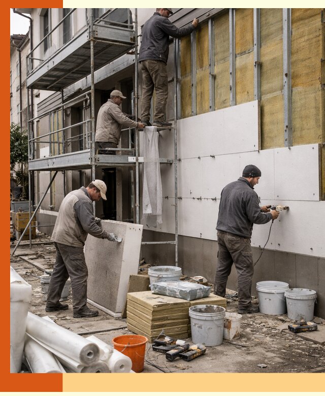 Утепление гостиницы под ключ в Еманжелинске с гарантией качества