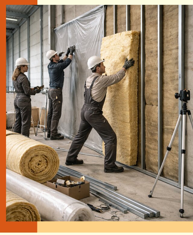 Утепление складского терминала в Еманжелинске профессионально и надёжно