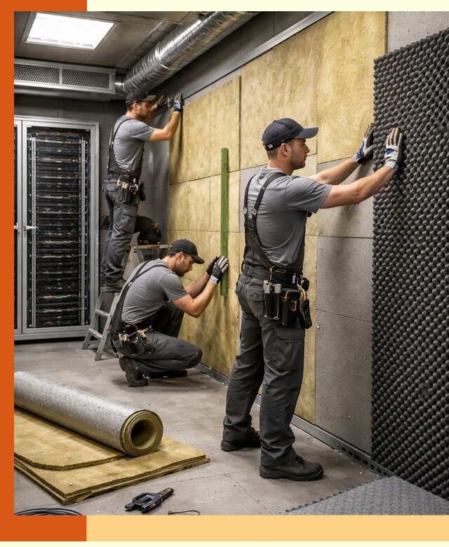 Утепление серверной комнаты профессионально в Еманжелинске