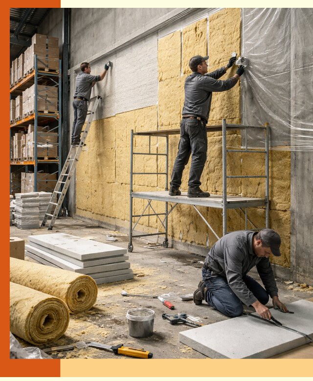 Утепление холодного склада под ключ в Еманжелинске