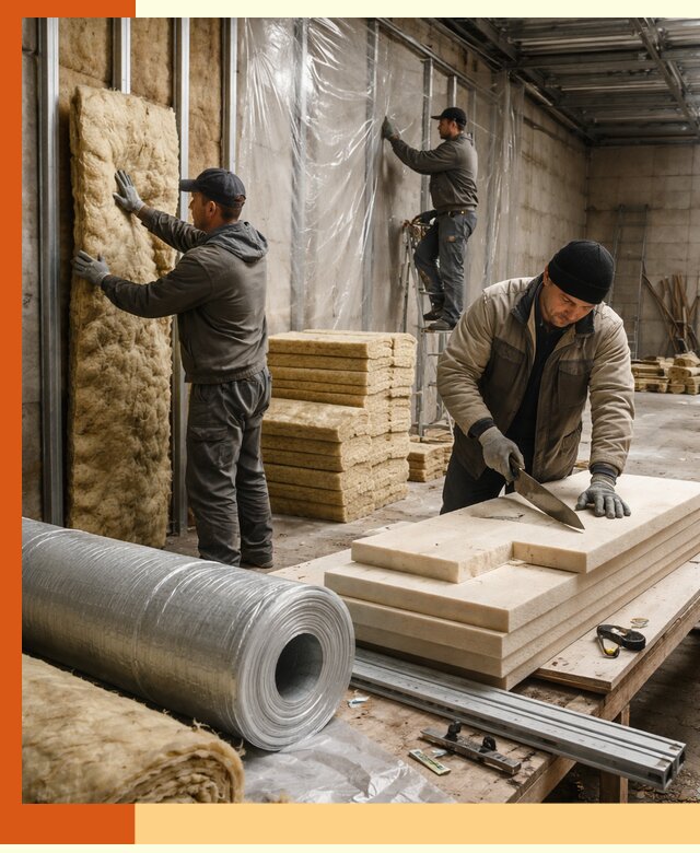 Утепление торгового склада в Еманжелинске с энергоэффективными решениями