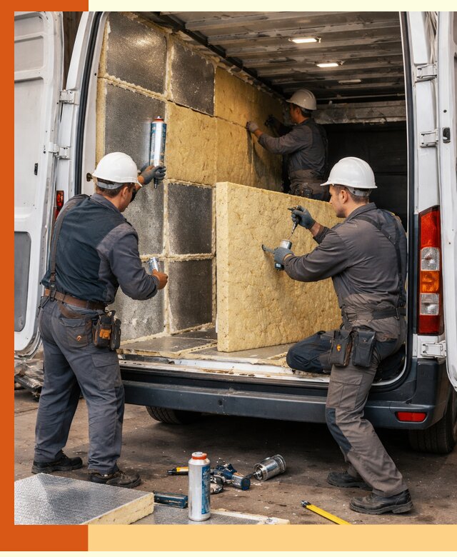 Утепление фургона-рефрижератора в Еманжелинске для сохранения температуры