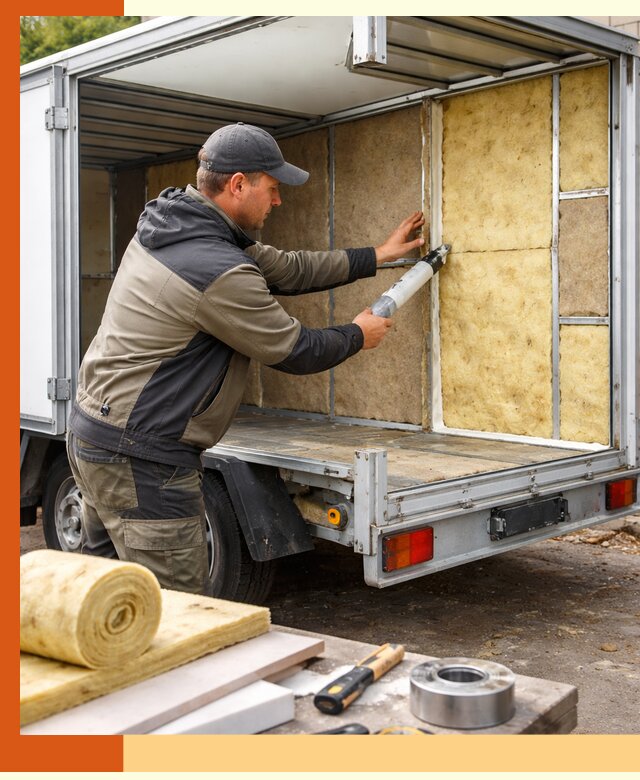 Профессиональное утепление прицепа в Еманжелинске для любых условий