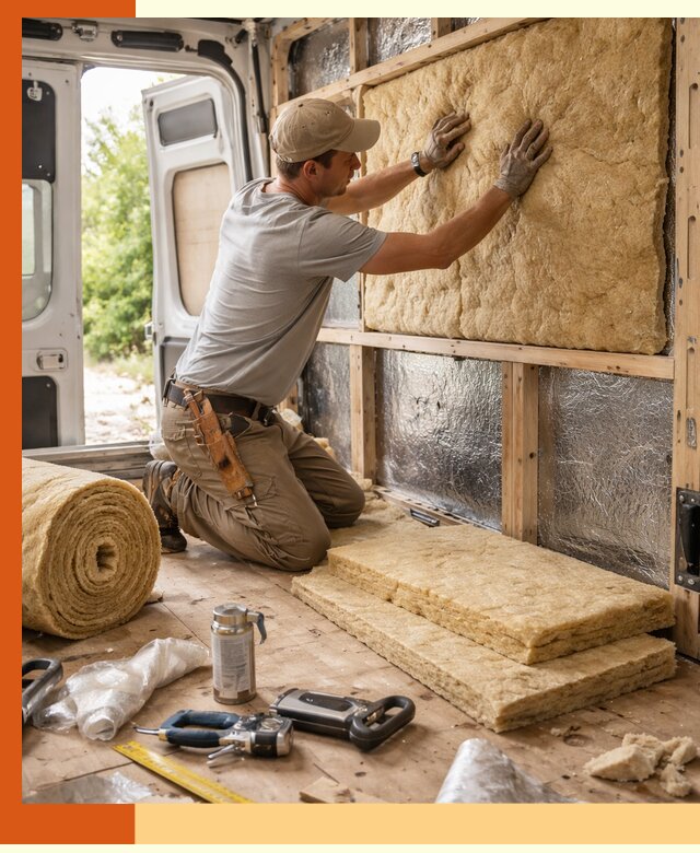 Утепление кемпера под ключ в Еманжелинске с гарантией качества