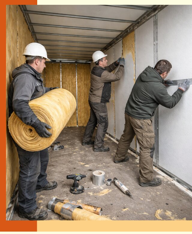 Утепление рефрижераторного контейнера в Еманжелинске профессионально и надежно