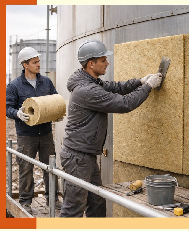 Профессиональное утепление резервуара и теплоизоляция в Еманжелинске