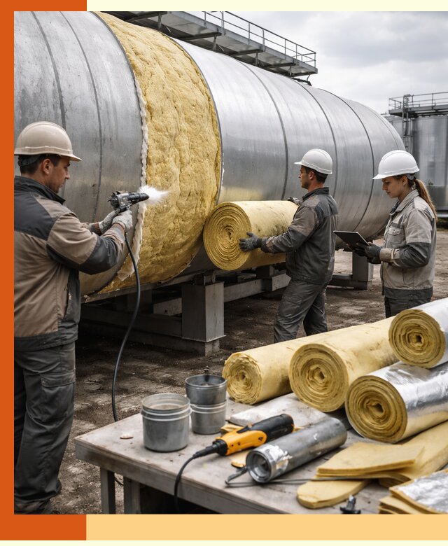 Утепление цистерны в Еманжелинске — утеплители и монтаж под ключ
