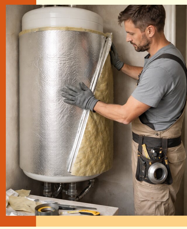 Утепление бойлера в Еманжелинске для снижения теплопотерь и экономии энергии