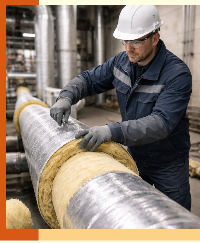 Утепление технологического оборудования и заводских установок в Еманжелинске