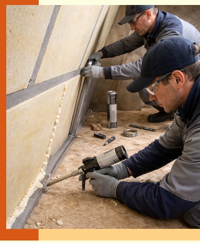 Герметизация стыков ППУ в Еманжелинске — надежное уплотнение швов