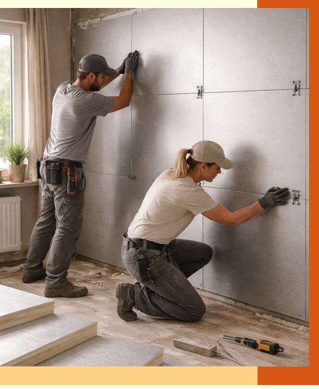 Утепление PIR панелями в Еманжелинске от 4314 руб. под ключ | ТепломастерМнж