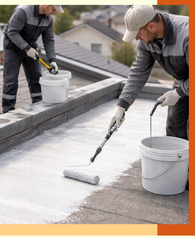 Утепление кровли жидкой теплоизоляцией в Еманжелинске от 2208 руб./м2 | ТепломастерМнж