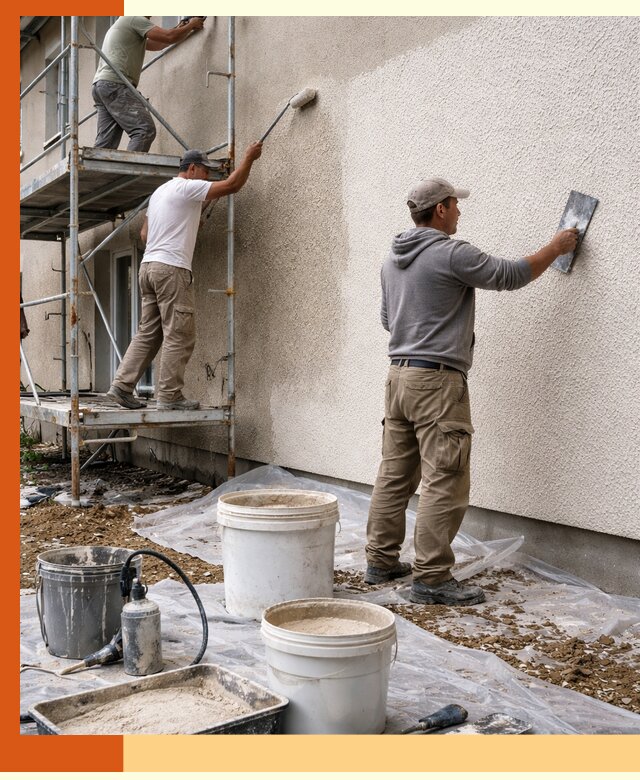 Утепление фасада жидкой пробкой в Еманжелинске