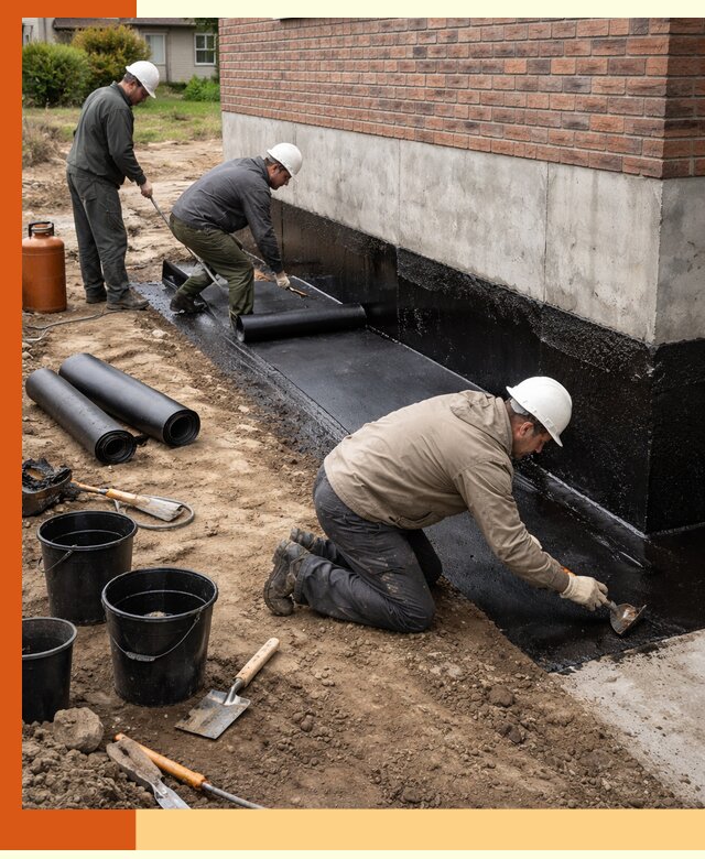 Гидроизоляция фундамента в Еманжелинске: надежная защита строений