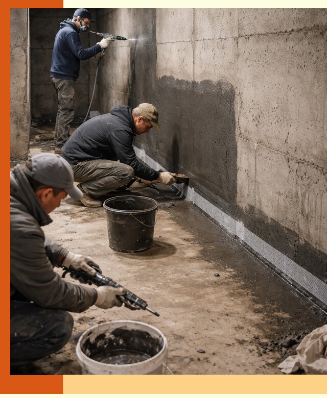 Гидроизоляция подвала в Еманжелинске — комплексная защита от влаги