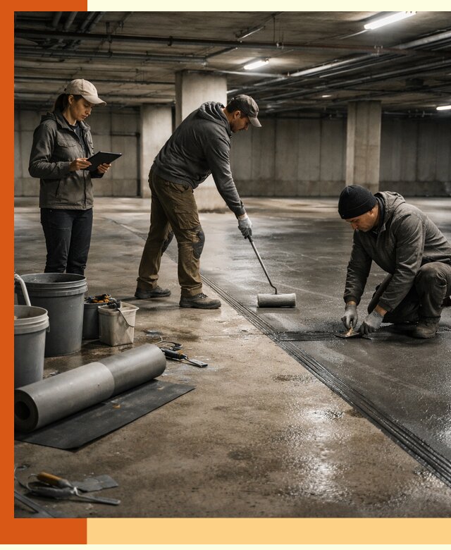 Гидроизоляция паркинга в Еманжелинске: качественная защита зданий