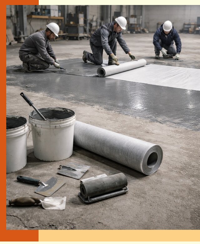 Гидроизоляция промышленного пола в Еманжелинске — защита и долговечность