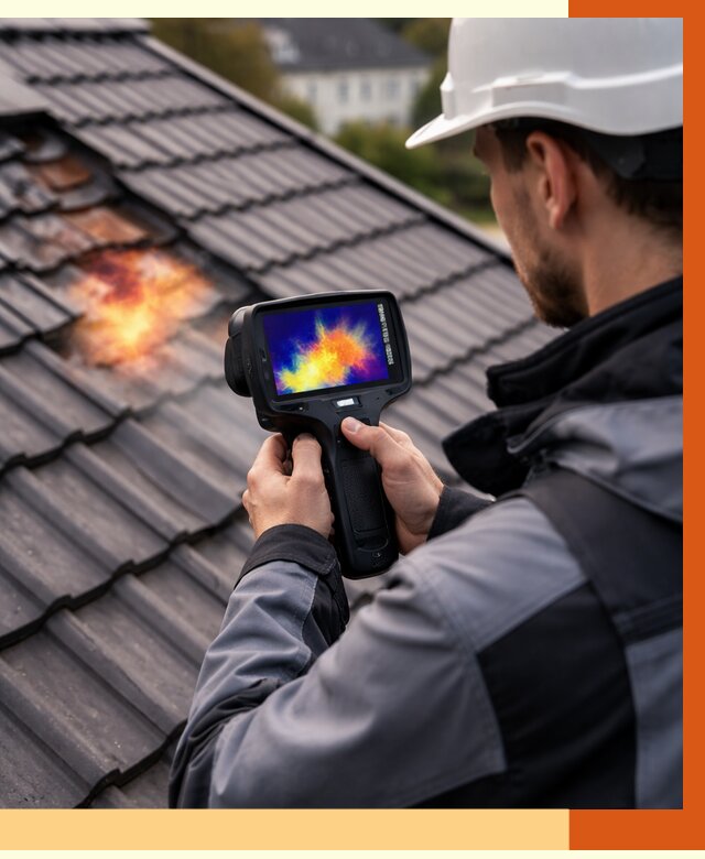 Тепловизионное обследование кровли в Еманжелинске от 4622 руб. — ТепломастерМнж под ключ