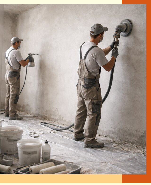 Подготовка поверхности под напыление в Еманжелинске от 1233 руб. — ТепломастерМнж