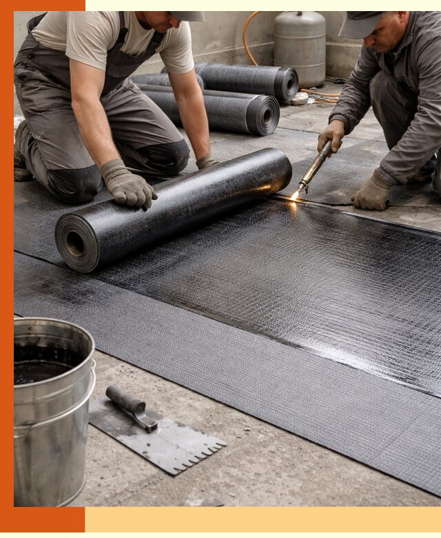 Монтаж гидроизоляционной мембраны в Еманжелинске для зданий и конструкций